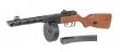 Snow Wolf PPSH "Papasha" EBB Electric Blow Back Full Metal Abs Wood Type Stock by Snow Wolf